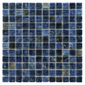 Swimming Pool and Bathroom Wall Blue Color Glass Mosaic Tile